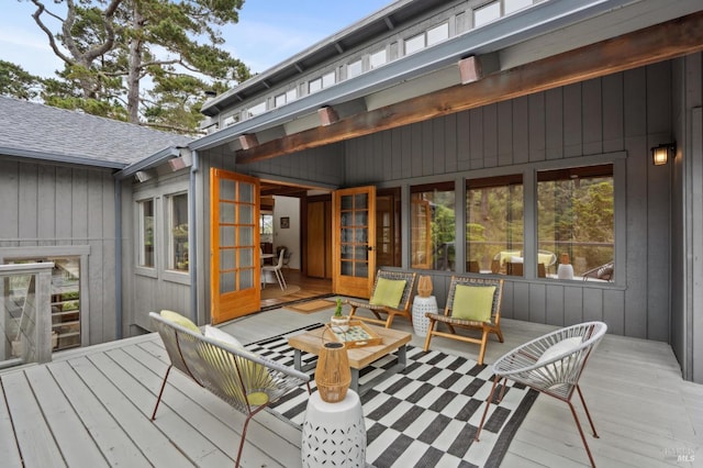 10 Miwok Way, Inverness, CA 94937 - view of wooden deck