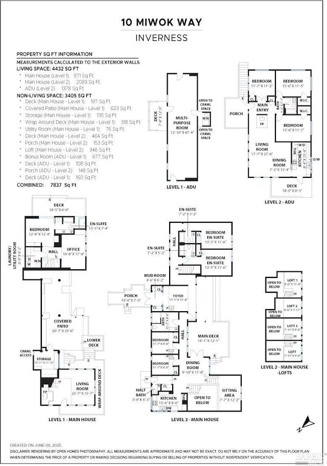 10 Miwok Way, Inverness, CA 94937 - view of room layout