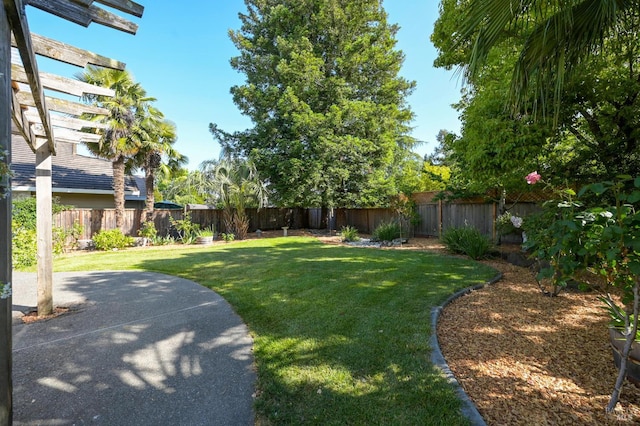 2128 Saint Augustine Cir, Petaluma, CA 94954 - fenced backyard with a patio
