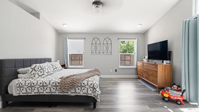 705 Wiegand Way, Dixon, CA 95620 - bedroom with wood finished floors and baseboards