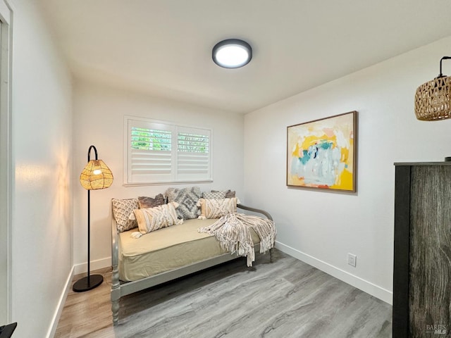2300 W Park Ave, Napa, CA 94558 - bedroom with wood finished floors and baseboards