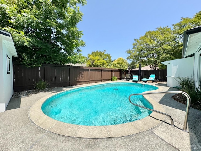 2300 W Park Ave, Napa, CA 94558 - view of pool featuring a fenced backyard and a patio area