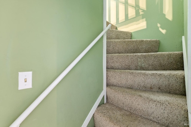 9748 Middle Creek Rd, Upper Lake, CA 95485 - view of staircase