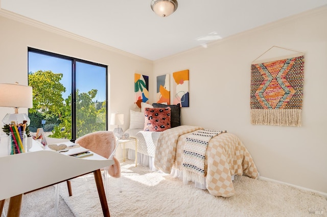 900 Southampton Rd Unit 123, Benicia, CA 94510 - bedroom featuring crown molding and carpet floors