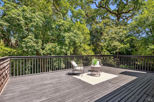 7 Shanley Ln, Ross, CA 94957 - view of wooden deck