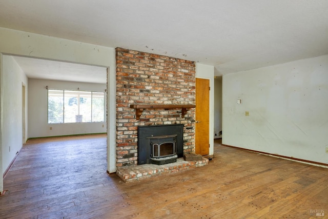 1415 Schaeffer Rd, Sebastopol, CA 95472 - unfurnished living room featuring wood-type flooring