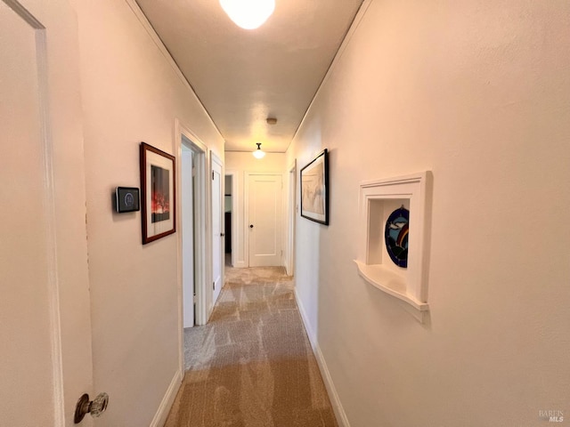 436 S Front St, Rio Vista, CA 94571 - hallway featuring carpet floors and baseboards