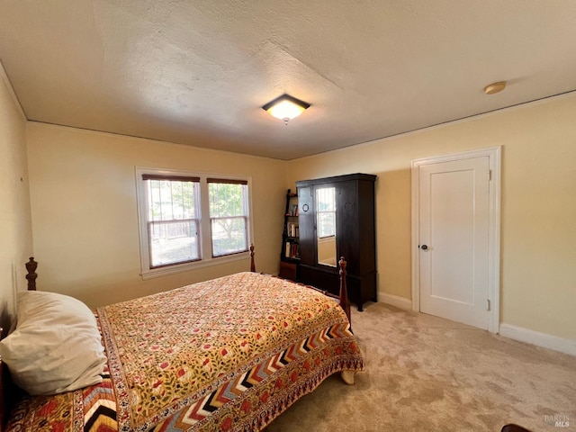 436 S Front St, Rio Vista, CA 94571 - bedroom with light carpet and a textured ceiling