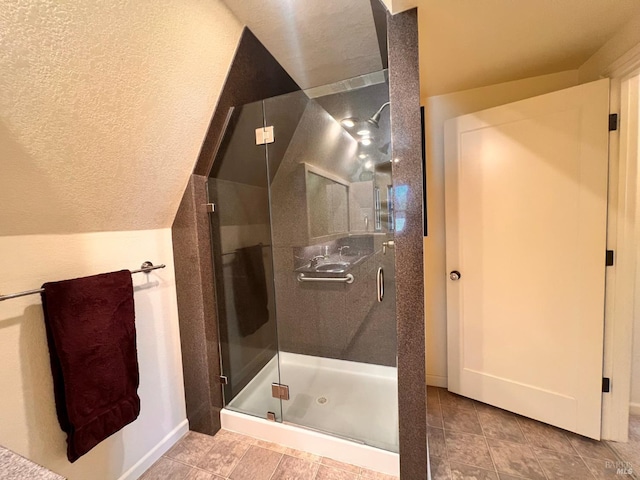 436 S Front St, Rio Vista, CA 94571 - full bathroom featuring a stall shower and baseboards