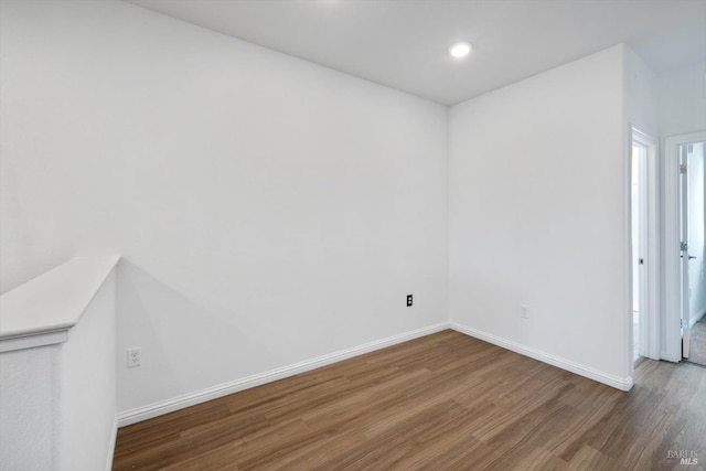 40708 Fremont Blvd, Fremont, CA 94538 - spare room featuring wood finished floors and recessed lighting