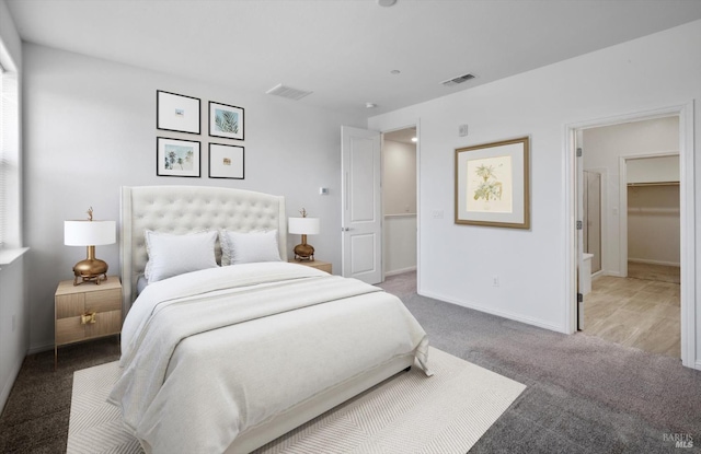 40708 Fremont Blvd, Fremont, CA 94538 - bedroom with light colored carpet and a walk in closet