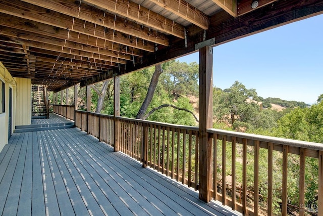 76 Oak Springs Dr, San Anselmo, CA 94960 - view of wooden terrace