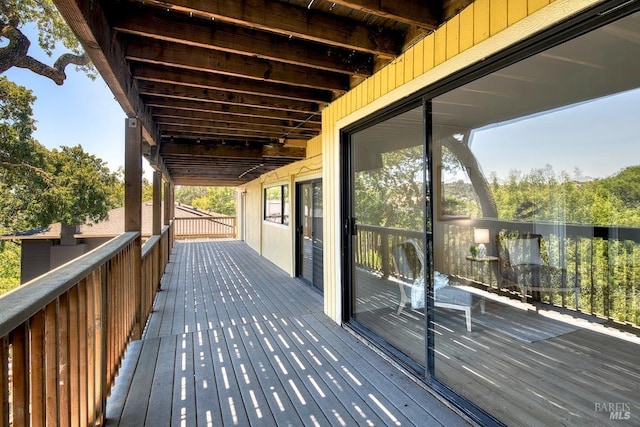 76 Oak Springs Dr, San Anselmo, CA 94960 - view of wooden terrace