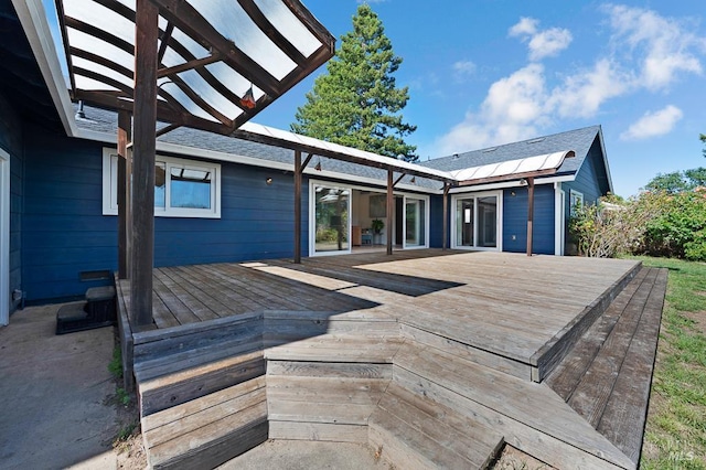 5648 Ver Ni Rd, Sebastopol, CA 95472 - view of deck