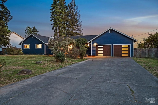 5648 Ver Ni Rd, Sebastopol, CA 95472 - view of front of house featuring an attached garage and driveway