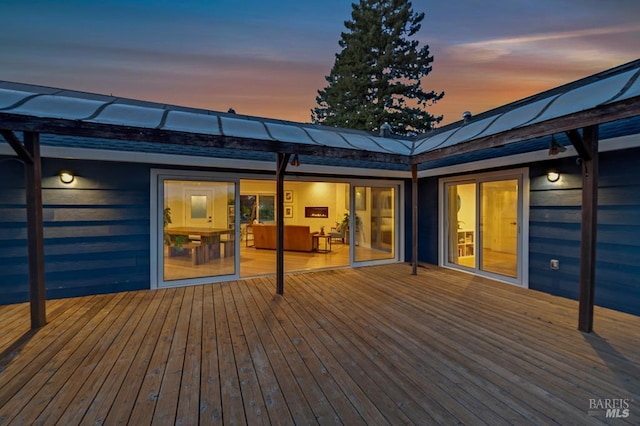 5648 Ver Ni Rd, Sebastopol, CA 95472 - view of deck