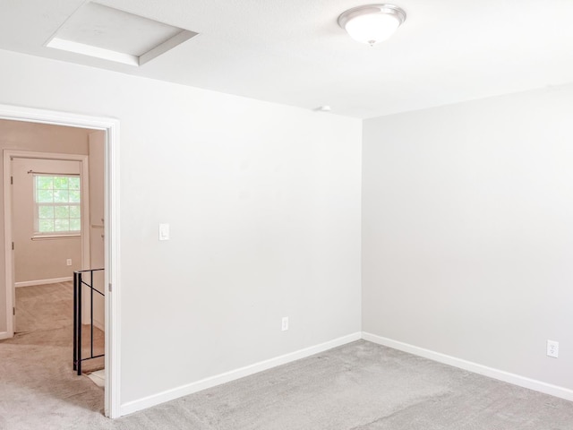 1930 Benita Dr Unit 2, Rancho Cordova, CA 95670 - unfurnished room with light colored carpet and attic access