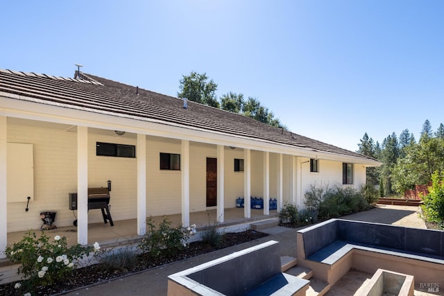 875 White Cottage Rd N, Angwin, CA 94508 - back of property with a porch