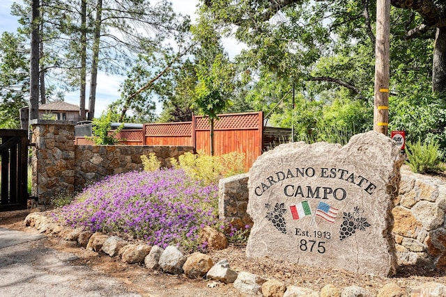 875 White Cottage Rd N, Angwin, CA 94508 - view of community / neighborhood sign