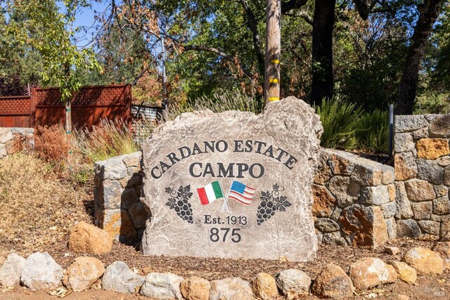 875 White Cottage Rd N, Angwin, CA 94508 - view of community / neighborhood sign
