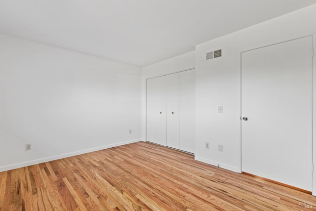 437 Ely Blvd S, Petaluma, CA 94954 - unfurnished bedroom with light wood-style flooring and a closet