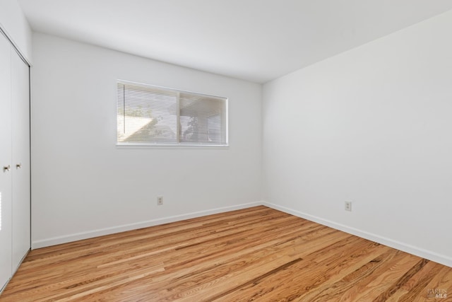437 Ely Blvd S, Petaluma, CA 94954 - unfurnished bedroom with a closet and light wood finished floors