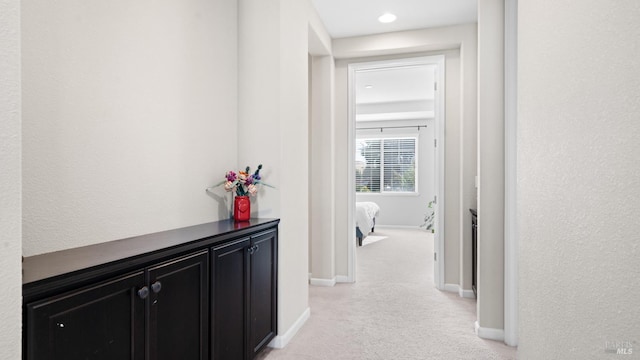 5041 Soprano Cir, Fairfield, CA 94534 - hallway with light colored carpet and recessed lighting