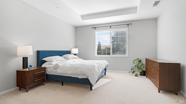 5041 Soprano Cir, Fairfield, CA 94534 - bedroom with a raised ceiling and light carpet