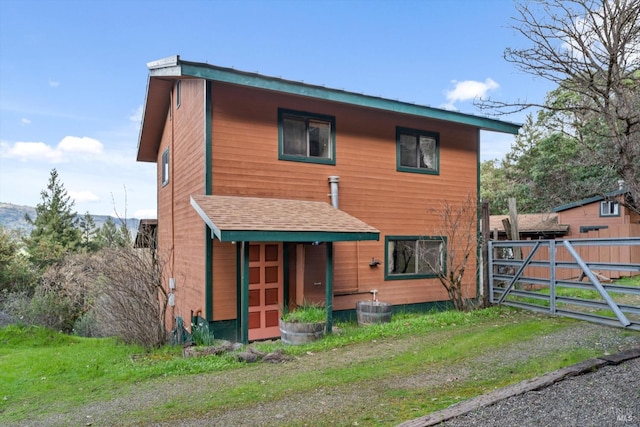 3100 Radical Ridge Rd, Redwood Valley, CA 95470 - back of property