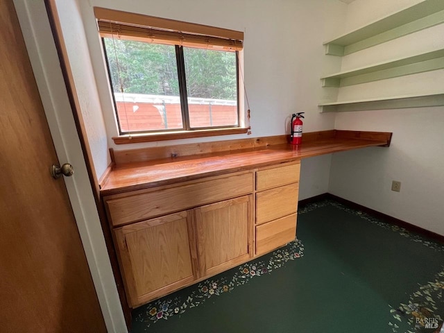 3100 Radical Ridge Rd, Redwood Valley, CA 95470 - unfurnished office featuring built in study area and healthy amount of natural light