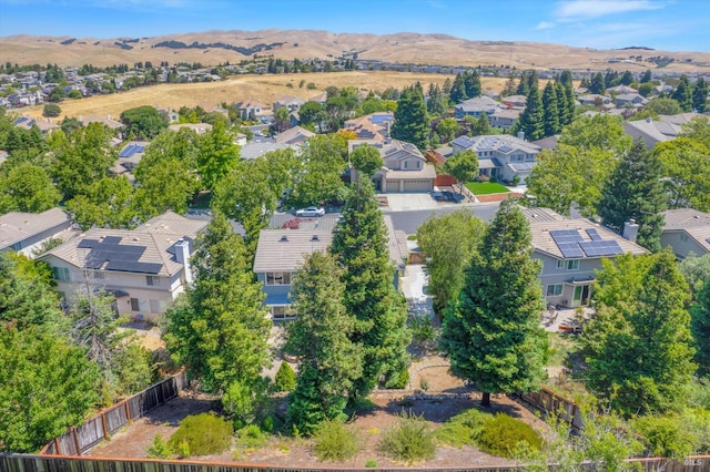 494 Mccall Dr, Benicia, CA 94510 - aerial view of residential area featuring mountains