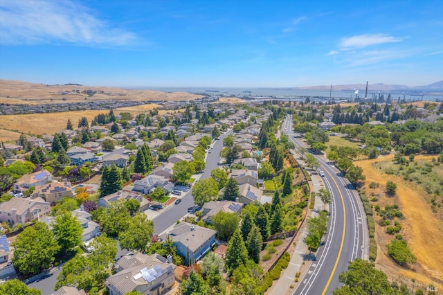 494 Mccall Dr, Benicia, CA 94510 - aerial perspective of suburban area with a mountain backdrop