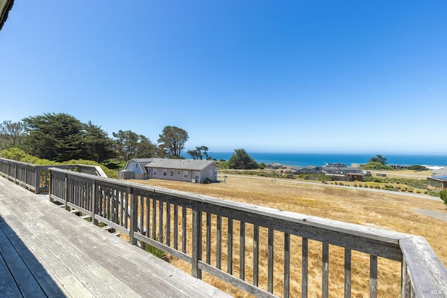 359 Terra Verde, Bodega Bay, CA 94923 - deck featuring a water view