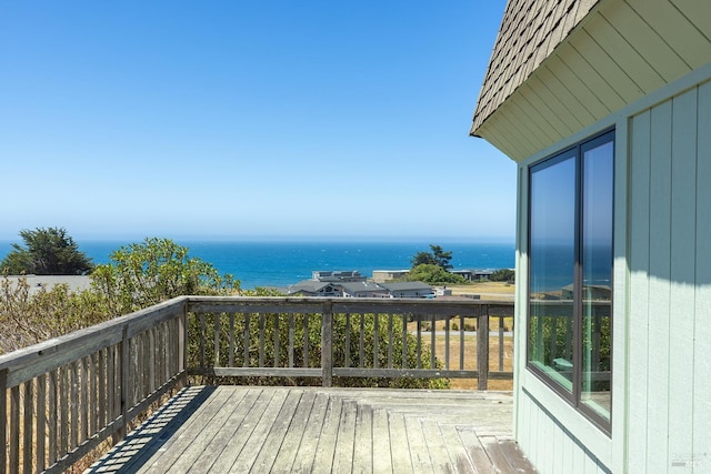 359 Terra Verde, Bodega Bay, CA 94923 - wooden terrace featuring a water view