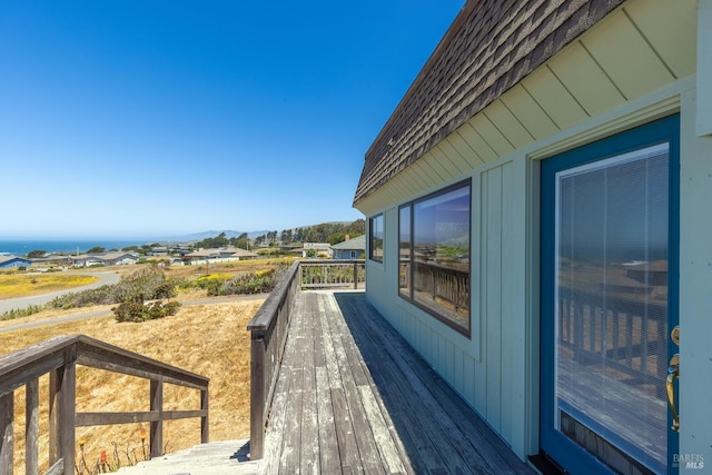 359 Terra Verde, Bodega Bay, CA 94923 - wooden deck featuring a mountain view