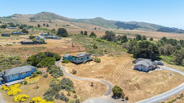 359 Terra Verde, Bodega Bay, CA 94923 - aerial view of sparsely populated area featuring a mountain backdrop