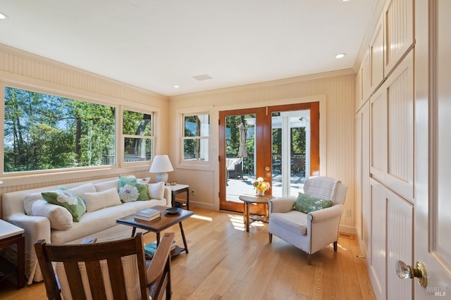 1300 Ink Grade Rd, Pope Valley, CA 94567 - sunroom / solarium with french doors