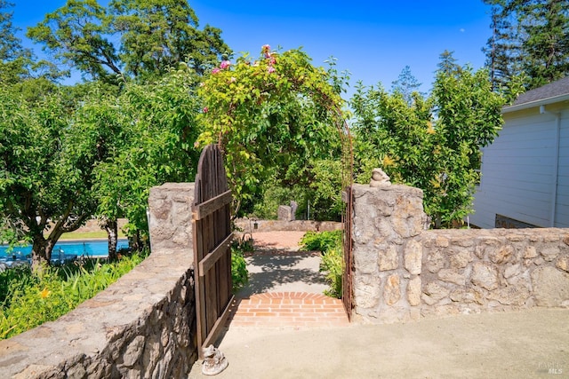1300 Ink Grade Rd, Pope Valley, CA 94567 - view of gate