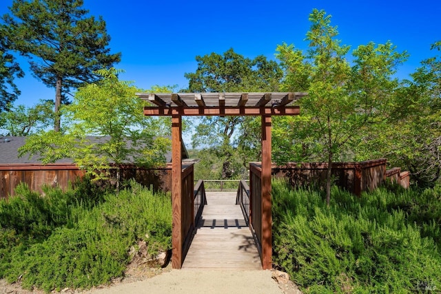 1300 Ink Grade Rd, Pope Valley, CA 94567 - view of home's community with a pergola