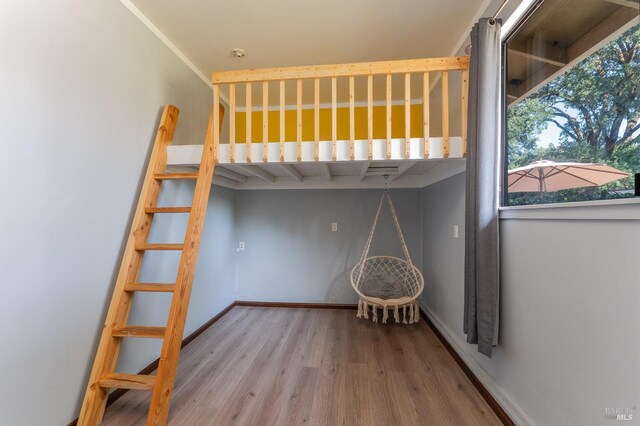 1851 Daniel Way, Redwood Valley, CA 95470 - unfurnished bedroom with wood finished floors and baseboards