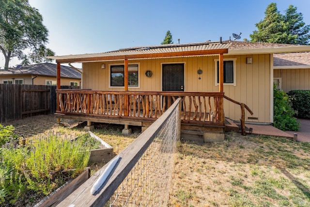 1851 Daniel Way, Redwood Valley, CA 95470 - view of front of home featuring a shingled roof and a vegetable garden