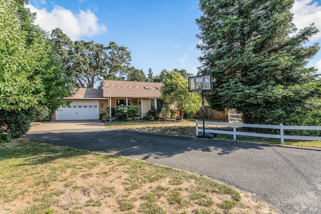1851 Daniel Way, Redwood Valley, CA 95470 - view of front facade featuring an attached garage and driveway