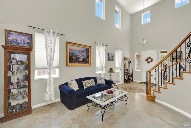 644 Canterbury Cir, Vacaville, CA 95687 - living room with a towering ceiling and stairs