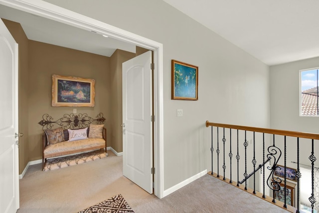 644 Canterbury Cir, Vacaville, CA 95687 - hallway featuring light carpet and baseboards