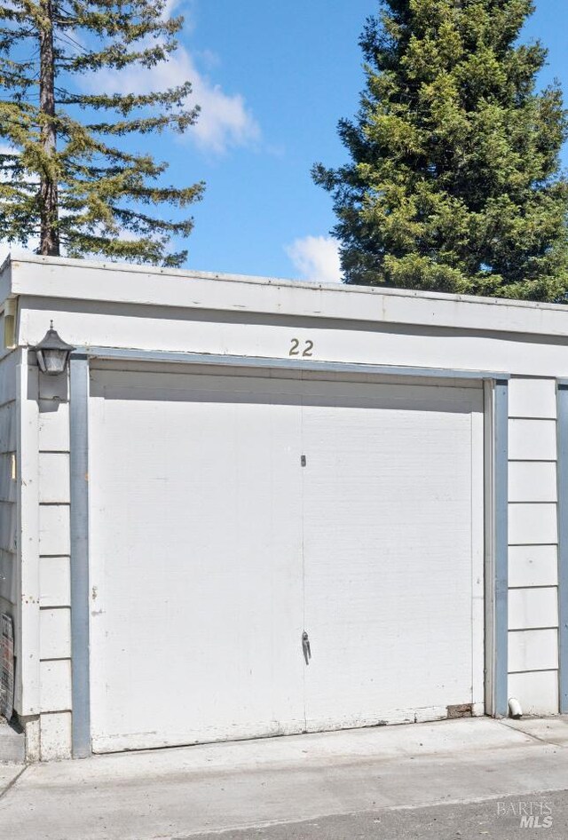 7771 Healdsburg Ave Unit 22, Sebastopol, CA 95472 - view of garage