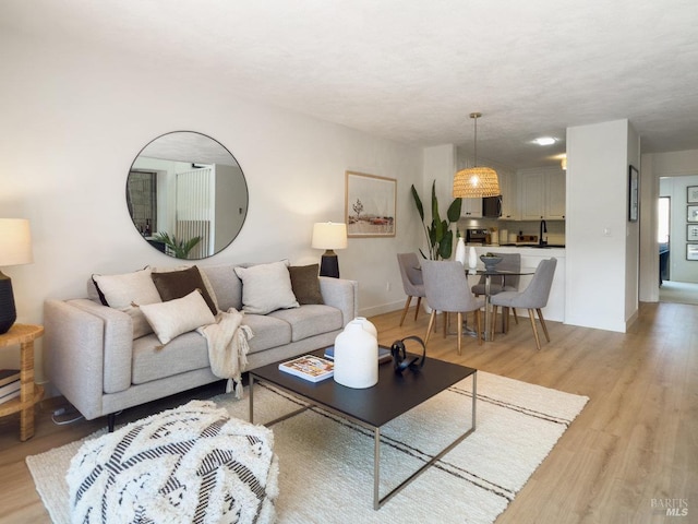 15 Sulgrave Ln, San Rafael, CA 94901 - living room with light wood-type flooring and baseboards