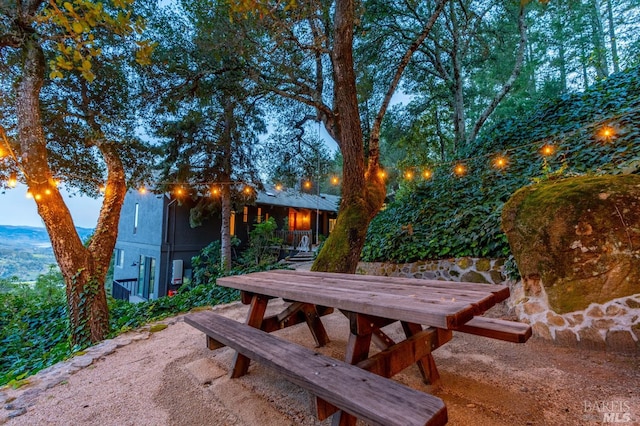 1325 Crestmont Dr, Angwin, CA 94508 - view of patio / terrace