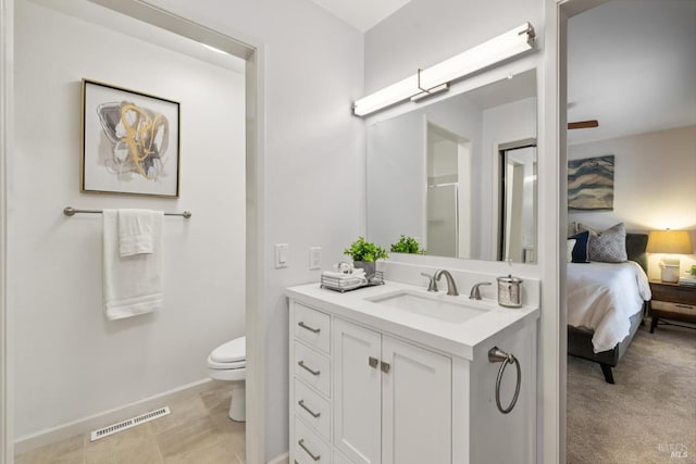 1619 Foothill Blvd, Calistoga, CA 94515 - ensuite bathroom featuring vanity and toilet