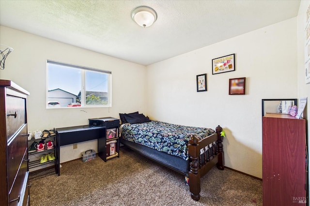 2393 Ohio St, Eureka, CA 95501 - carpeted bedroom with a textured ceiling