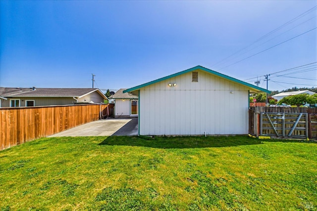 2393 Ohio St, Eureka, CA 95501 - view of outdoor structure featuring a fenced backyard